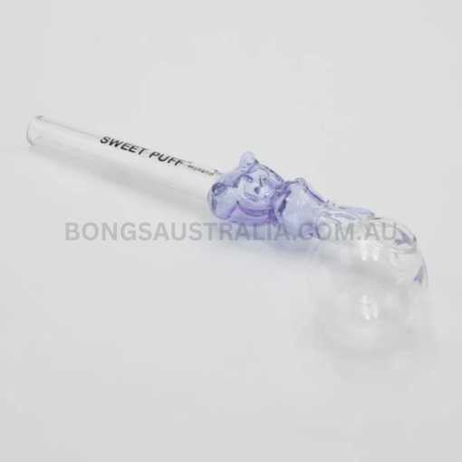 SWEET PUFF Holland Bunny Sweet Puff Glass Pipe Purple Balancer Pack X2 14cm (5)