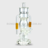 Oil Lamp Lantern Double Recycler Glass Bong 29cm