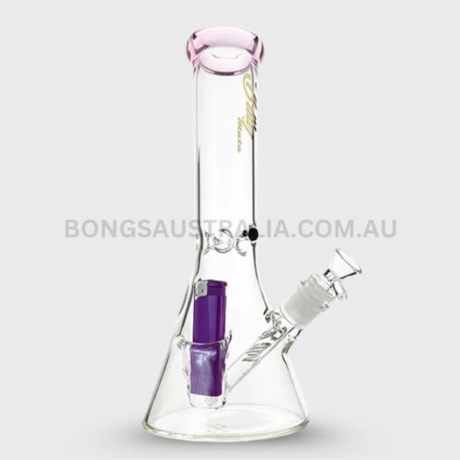 Billy Mate Blaze Beaker Bong with Built In Lighter Holder SKU_ DU-120111