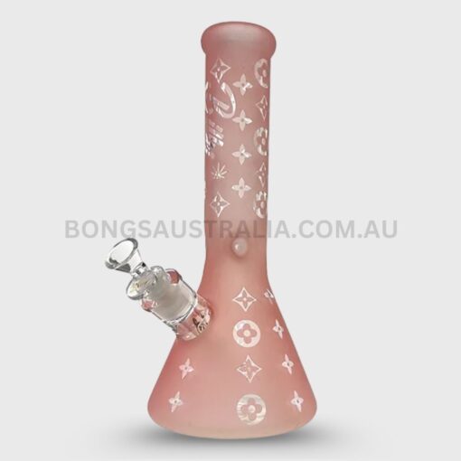 Billy Mate Frosted LV Large Waterpipe Beaker Bong 30cm SKU_ DU-120123 LV (2)