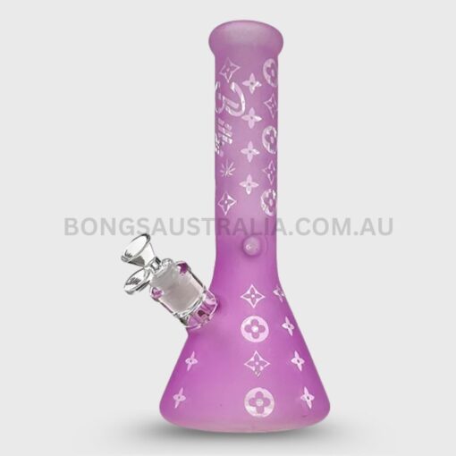 Billy Mate Frosted LV Large Waterpipe Beaker Bong 30cm SKU_ DU-120123 LV