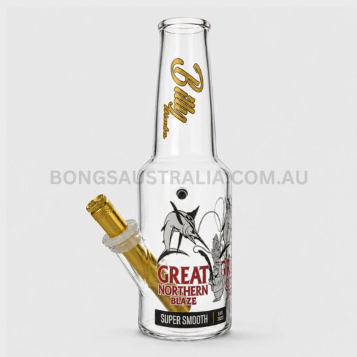Billy Mate Great Northern Blaze Bottle Glass Bong 23cm DU-120167