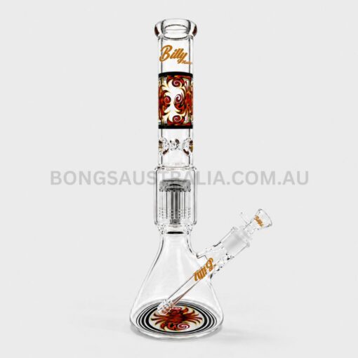 Billy Mate Inferno Tree Perc Glass Bong 44cm DU-S121006