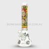 DOWN UNDER Glow in the Dark Rick and Morty Beaker Bong 35cm – 7mm Thick Glass DU-1106Rick