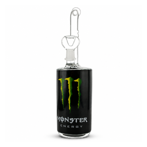 DOWN UNDER Monster Energy Drink Glass Bottle Bong 23 cm SKU_ DU-12237-H