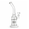DOWN UNDER Slight Bent Glass Matrix Waterpipe 30cm SKU_ DU-12292