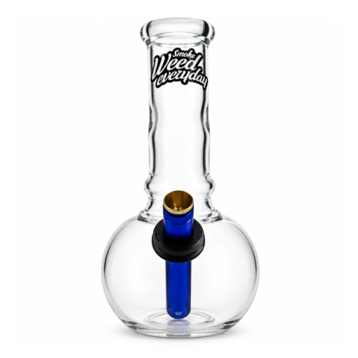 DOWN UNDER Smoke Weed Everyday Bubble Glass Bong 18cm SKU_ DU-12419