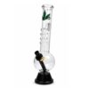 AGUNG LEAF HANDGRIP Bubble Glass Bong 30cm 1141