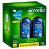 Nicorette Quit Smoking Extra Strength Nicotine Lozenge Fruitdrops 8 x 20 Pack