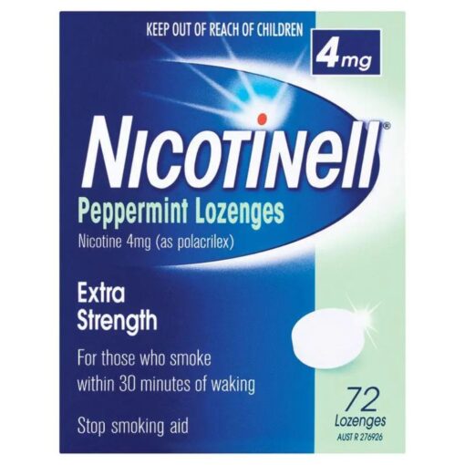 Nicotinell Lozenge Peppermint 4mg 72