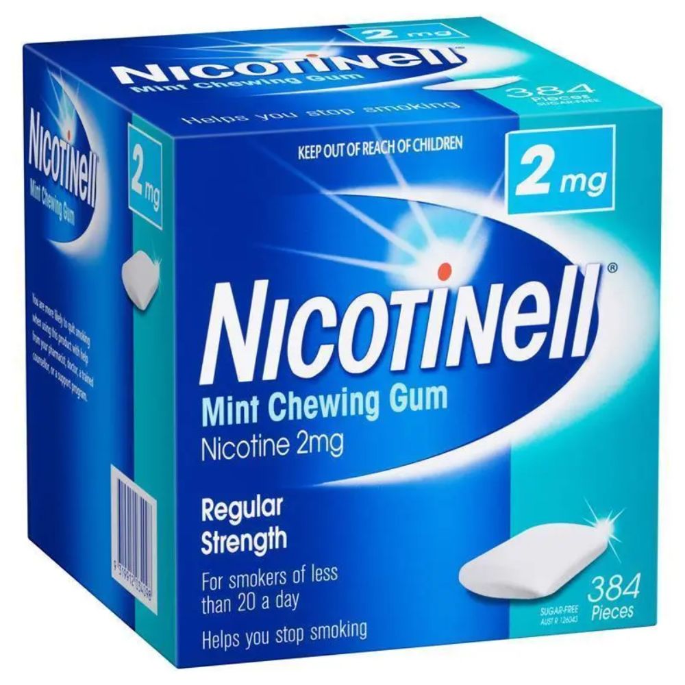 Nicotinell Mint Gum 2mg 384 Pack Nicotinell Mint Gum 2mg 384 Pack