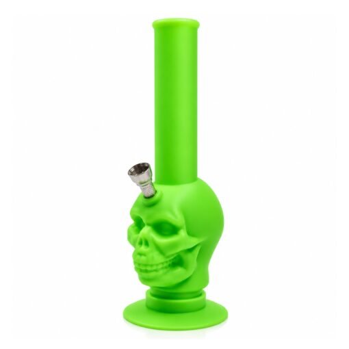 Planet X Skull Silicone Bong SKU_501508241-0001