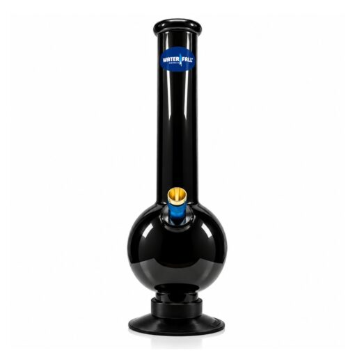 WATERFALL Eliminator Black Glass Bong 33cm 1724 BLACK (2)