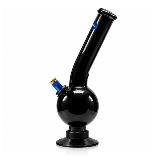 WATERFALL Eliminator Black Glass Bong 33cm 1724 BLACK